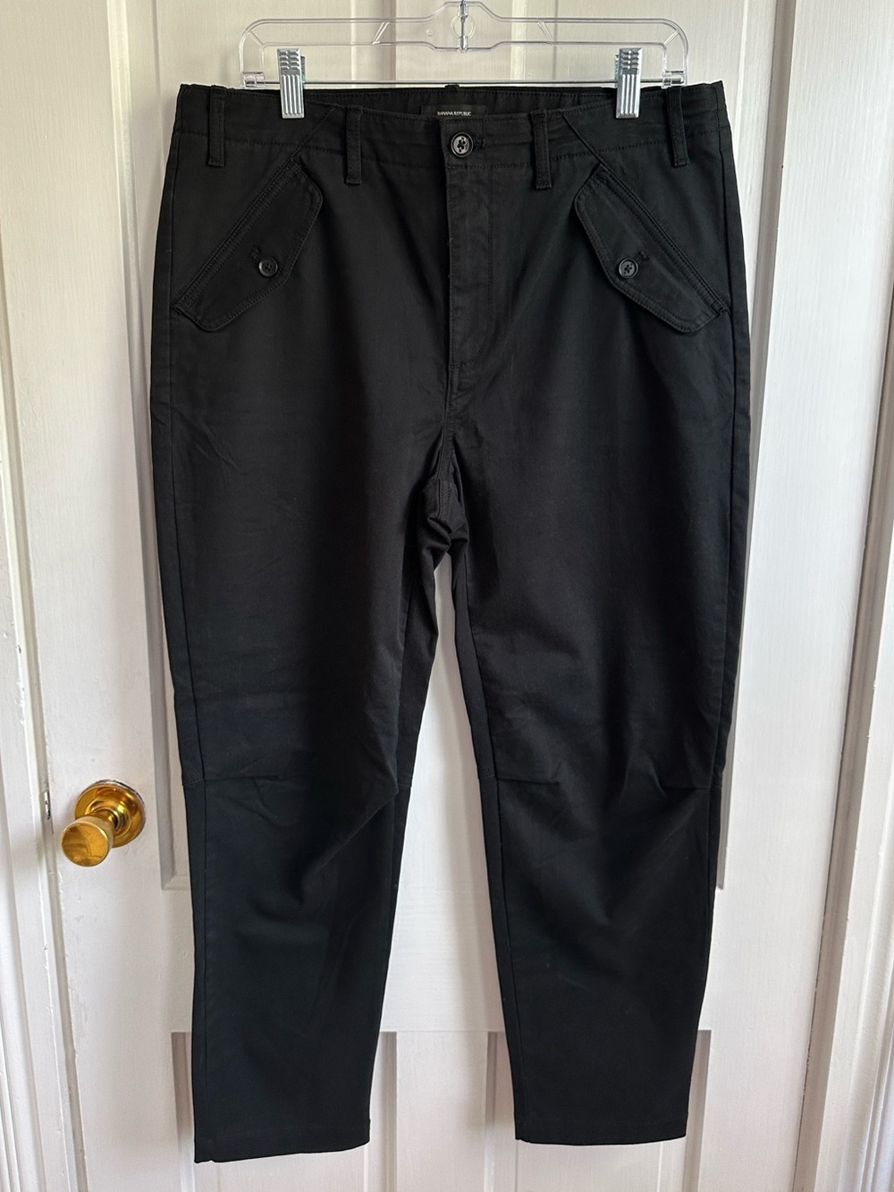 NWT Banana Republic Women’s Black Slim Chino Pants